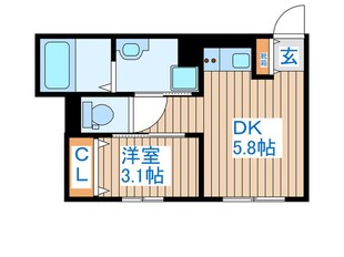 昇龍Ⅲの物件間取画像